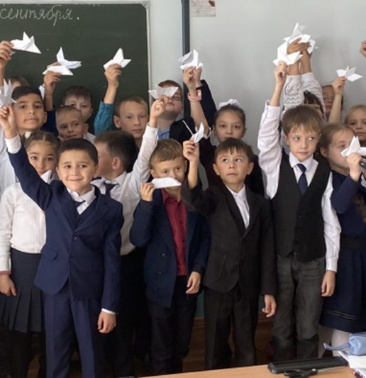 Акция «Голубь мира»